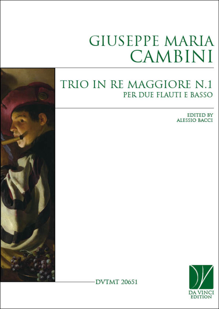 Trio in re maggiore N.1, per due flauti e basso